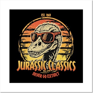 Dad Father: Jurassic Classics Never Go Extinct 69 Posters and Art